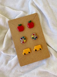 Image 1 of School Earring Set