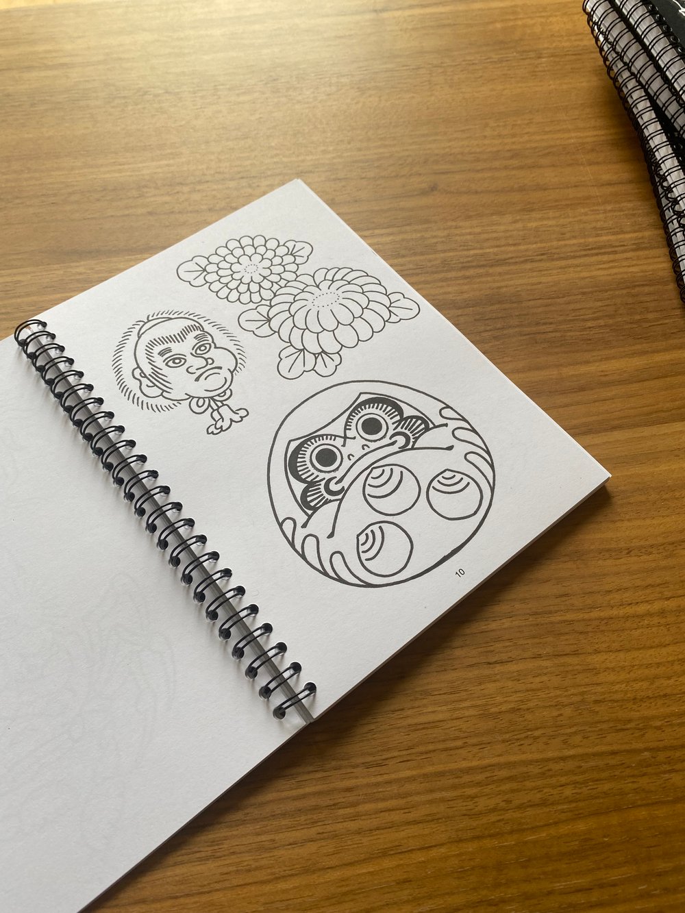 Sketch book - Hand size tattoo designs 