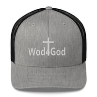 Image 5 of Wod4God Mesh Trucker Cap