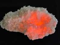 Image 9 of Fine Quartz Points & UV Calcite Cluster #2200