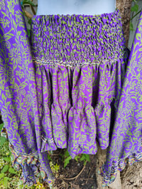 Image 5 of Stevie co ord set -Purple and Green