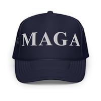 Image 4 of MAGA Red or Navy - Foam Trucker Hat