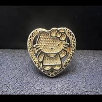 Image 11 of 14k Gold Plated Nugget Rings