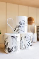Image 4 of Fox cub mug