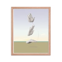 Image 1 of A Sinister Wave Of Her Hand Framed poster