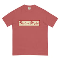 Divine Right logo heavy premium T shirt
