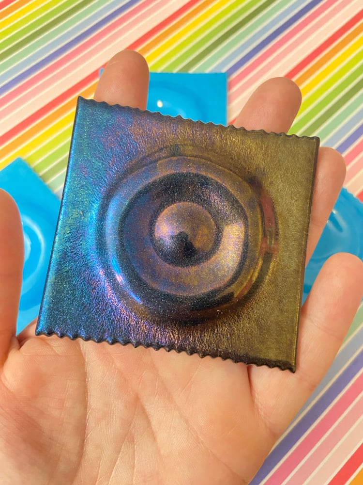 Image of Glass condom packets