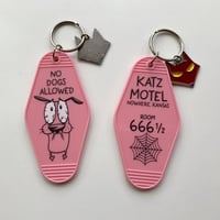 Image 5 of Katz Motel Courage Keychain