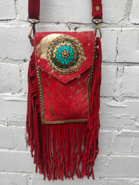 Image 1 of Fur Baby Mobile Bag RED