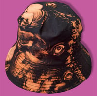 Image 3 of “BAD GIRLS” BLEACH PAINTED BLACK BUCKET HAT