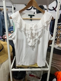 Image 1 of Ralph Lauren ruffle top