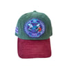 Art Of Fame/ Hornets/ Hunter Green & Crimson Corduroy Dad Hat