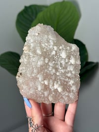 Image 8 of DOUBLE SIDED PINK ICY APOPHYLITE SPECIMENS -INDIA-