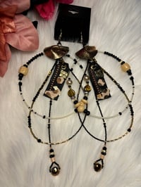 Image 1 of Gold night Large Hoop