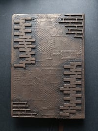 Image 2 of HANDMADE STEAMPUNK JOURNAL WITH CLOCK