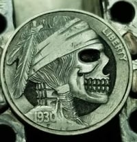 Bandana Skull Nickel 