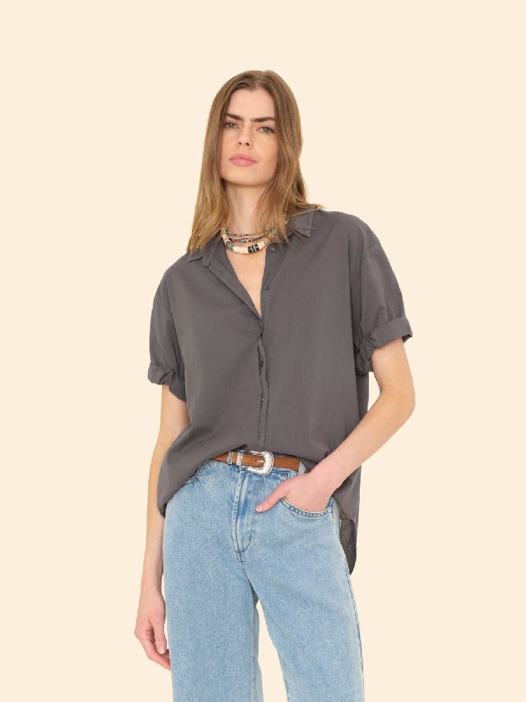 Image of XIRENA CHANNING SHIRT ASH