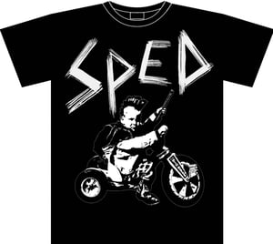 Image of Kid On Big Wheels Logo T-shirt