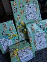 Image 4 of North Pole Shipping Stickers 