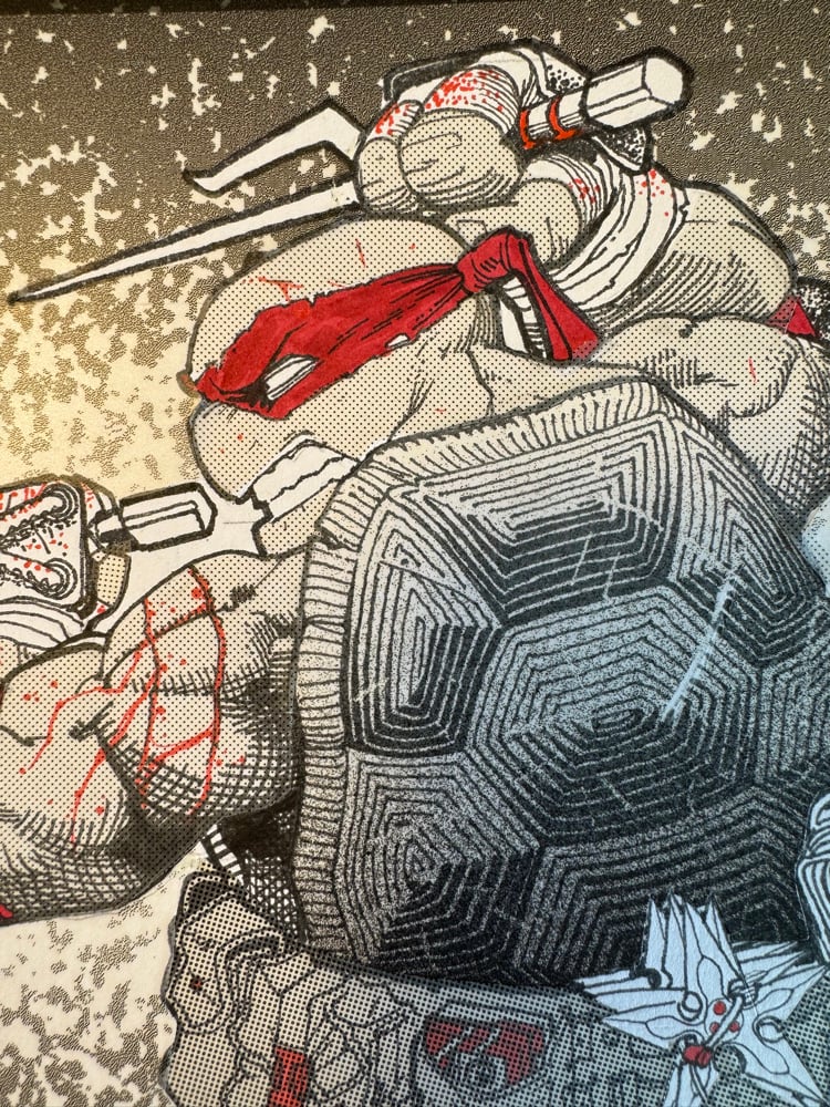 Image of TMNT RAPH SKETCH COVER