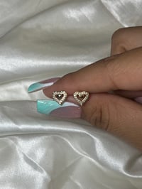 Image 1 of Heart Earrings