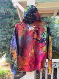 Image 6 of MEDIUM Disrespect Your Surroundings Tie Dye Hoodie 1