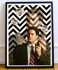 Image 1 of Collage Agente Cooper Twin Peaks 