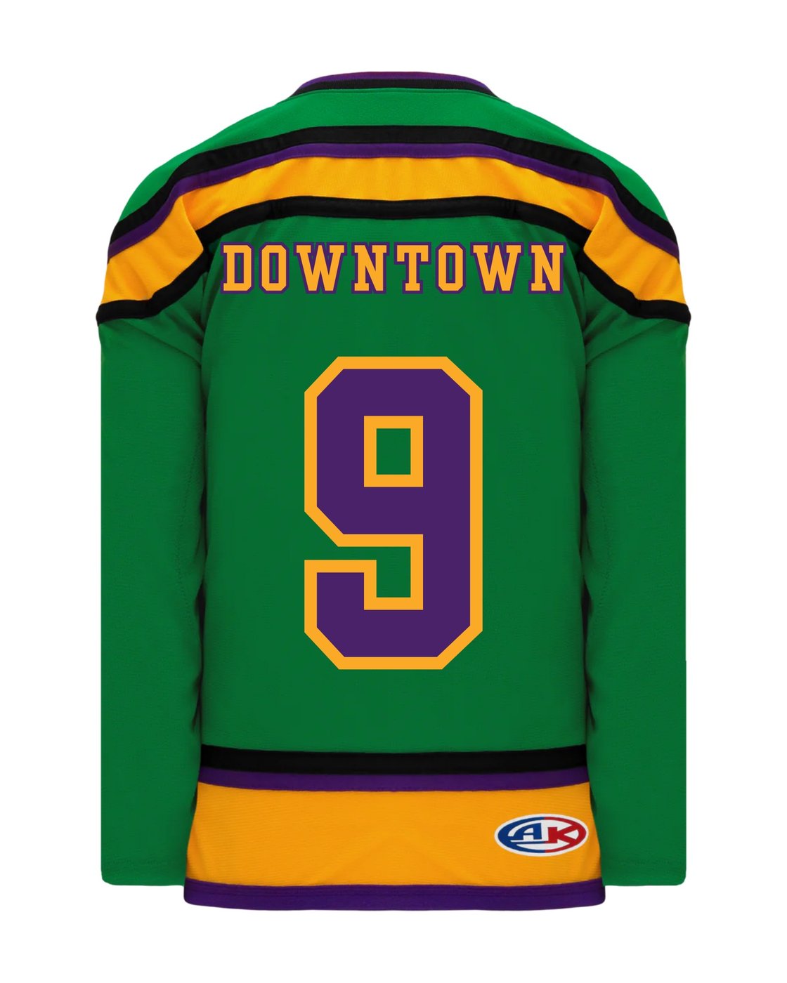 Image of Downtown University 9  (Purple, Green, & Gold)