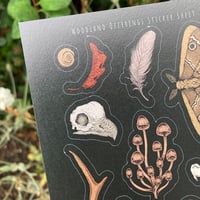 Image 3 of Woodland Offerings A6 Sticker Sheet