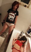 Image of T-shirt Girly Women "Welcome To My Zombie Cathouse"