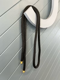 Image 1 of BLACK ROPE BELT