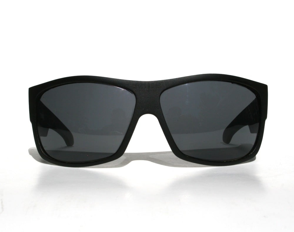 Image of Fishing Sunglasses - Pistolwhip - Matte Black / Polarized / Recon