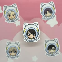Image 5 of Astro kitty stickers