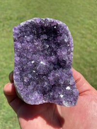 Image 5 of Amethyst Base Cut With Polished Edges #1645