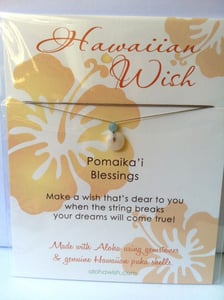 Image of Hawaiian "Wish" necklace