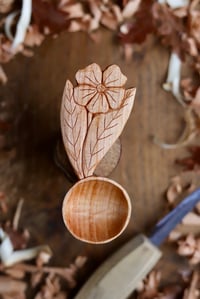 Image 1 of Primrose Flower~ Coffee Scoop 