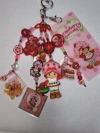 Image 2 of Strawberry Shortcake bag charm 