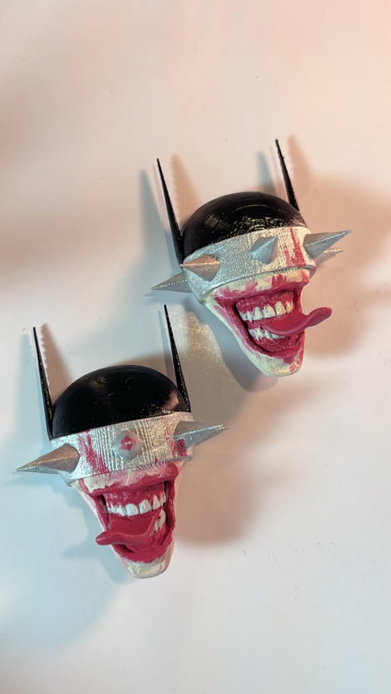 Image of 3D Printed Hand-Painted Character Lace Locks