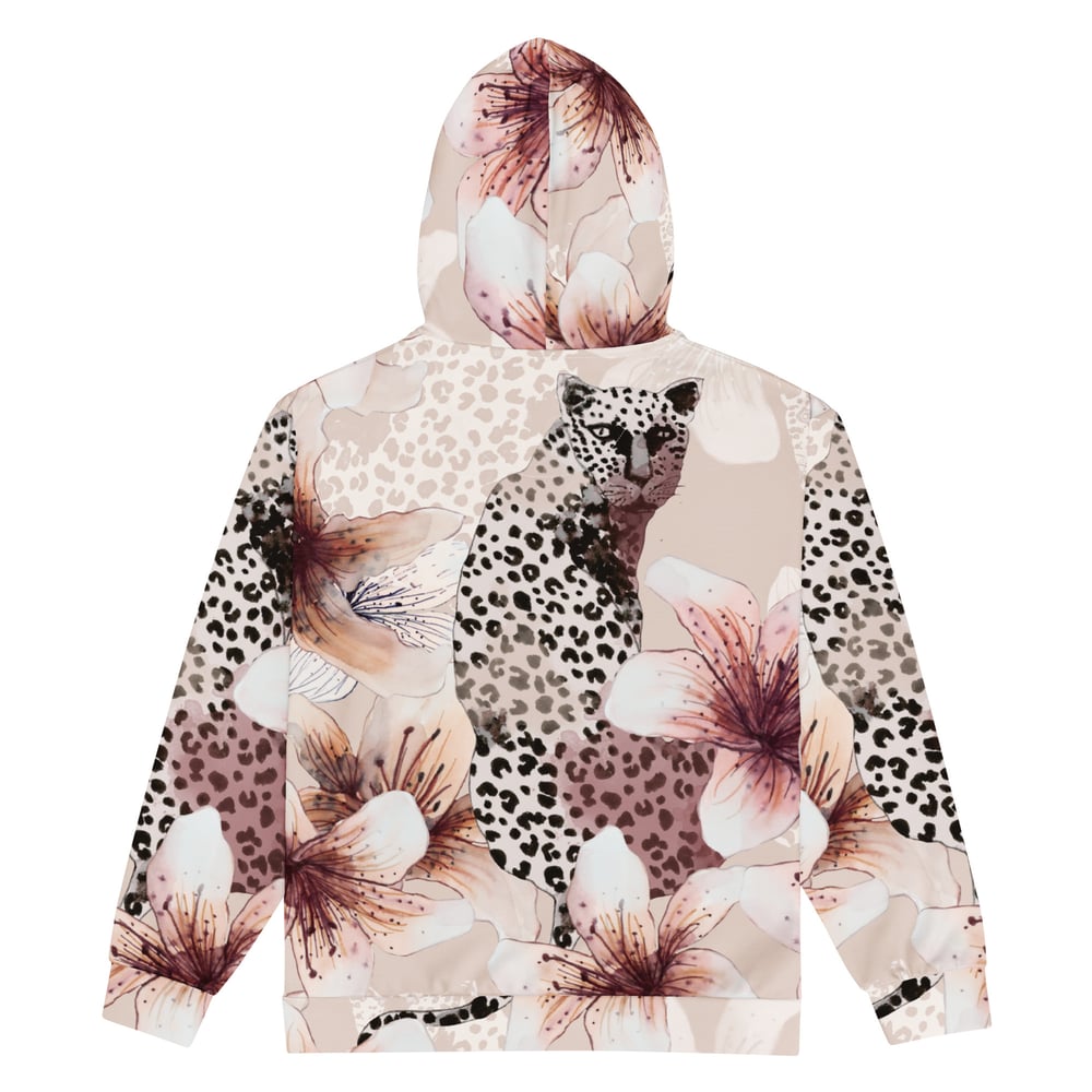 ZEN EXP - Peaceful Leopard Unisex zip hoodie