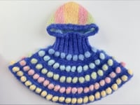Image 6 of Sofie and Iris Mohair Bubble Bala Cape