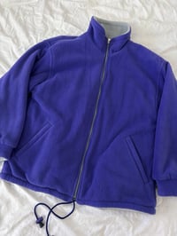 Image 2 of Vintage Double sided fleece jacket // S