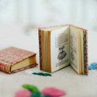 Image 1 of Dollhouse Miniature 1:12 Handmade Book Antique Toys