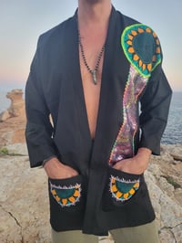 Image 5 of Cosmic Flower Kimono