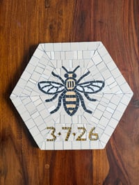 Image 2 of BESPOKE WEDDING BEE MOSAIC