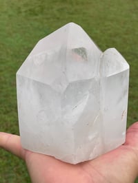 Image 5 of Twin Clear Quartz Crystal Points #46