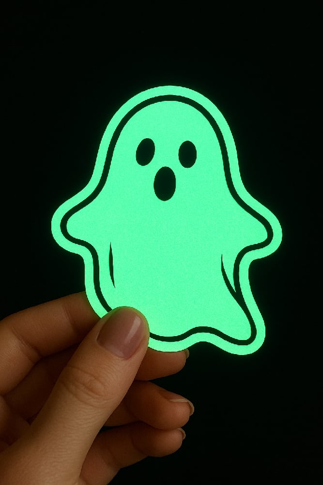 Image of 100-5x5" Glow In The Dark 