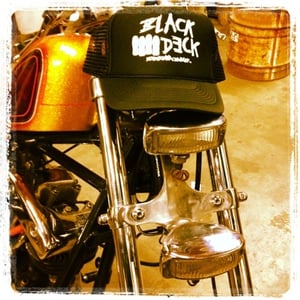 Image of Black Deck Trucker Hat
