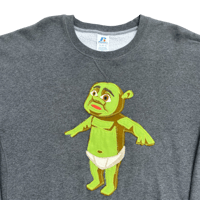Image 2 of BABY SHREK SWEATSHIRT - XL