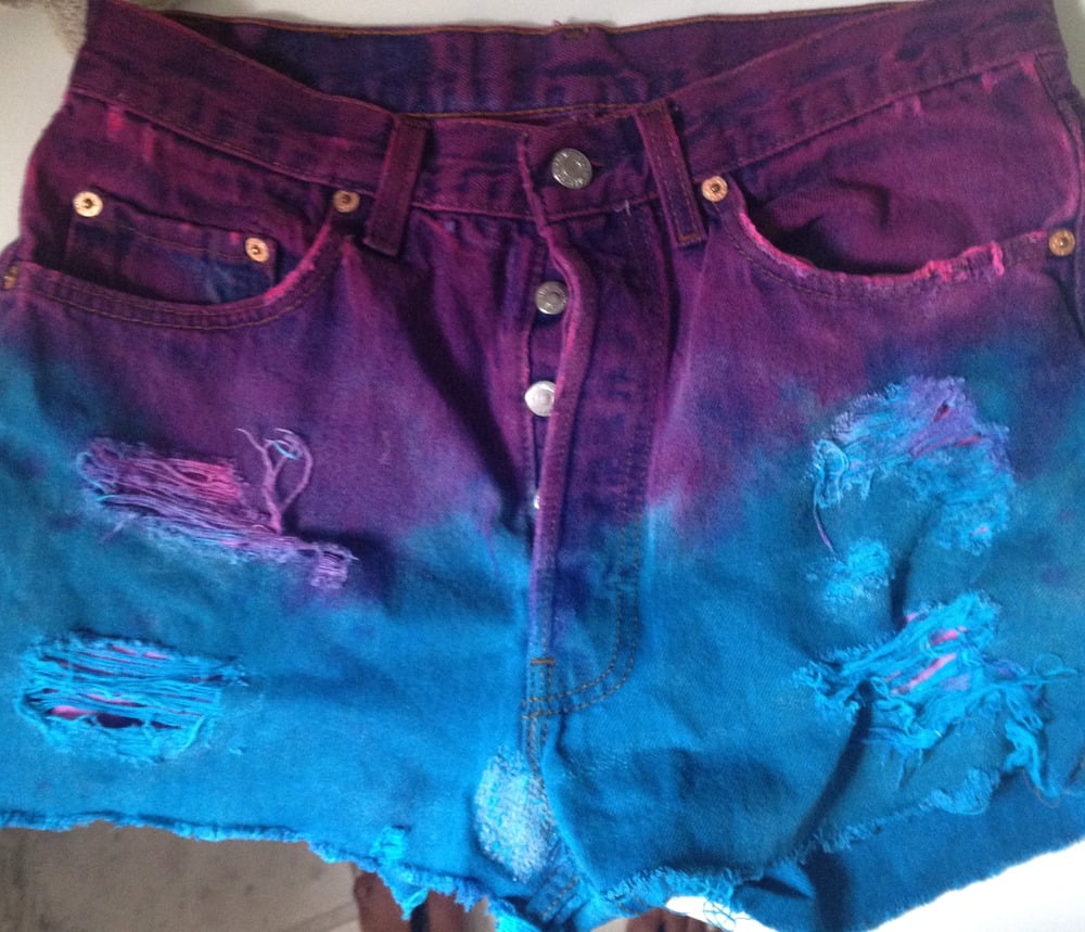Image of Dip-Dyed Shorts 