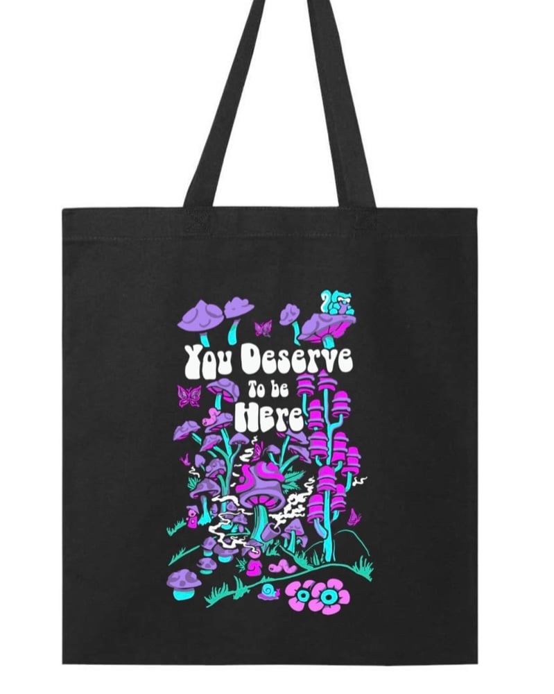 Image of LTD Earth Day Black Tote